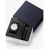 Nordgreen PI42SIXXLEBRLEBL Mens Watch Pioneer Set Chronograph 42mm 5ATM