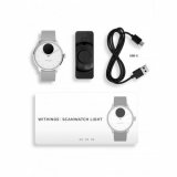 Withings HWA11-model 3-All-Int ScanWatch Light White 37 mm 5ATM 