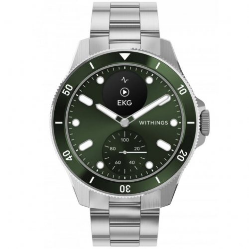 Withings HWA10-model 8-All-Int ScanWatch Nova Green 43mm 10ATM 