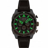 AVI-8 AV-4100-05 Mens Watch Hawker Hunter Dual Time Chronograph 43mm 5ATM