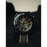 AVI-8 AV-4100-08 Mens Watch Hawker Hunter Dual Time Chronograph 43mm 5ATM