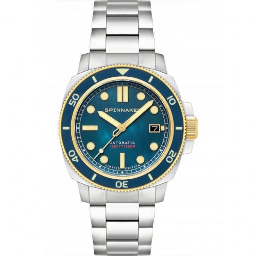 Spinnaker SP-5106-44 Mens Watch Hull Automatic Pearl Diver Limited 42mm 30ATM