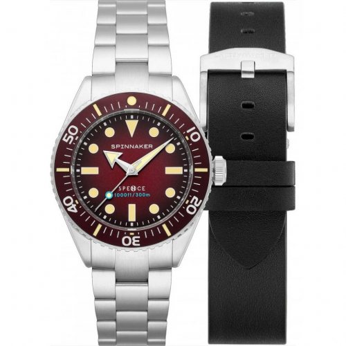 Spinnaker SP-5097-55 Mens Watch Spence Automatic Diver 40mm 30ATM