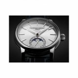 Frederique Constant FC-716S3H6 Mens Watch Classic Manufacture Moonphase Date 40mm 5ATM