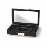 Rothenschild RS-2353-8BL Uhren-, und Accessoires-Box aus Holz [8 schwarz