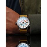 AVI-8 AV-4120-02 Mens Watch Wingman Worldtimer Automatic GMT 41mm 5ATM