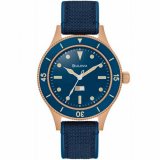 Bulova 98A325 MIL-SHIPS Bronze blue