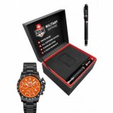 JDM Military JDM-WG017-04 Mens Watch Charlie ll Chronograph 45mm 10ATM