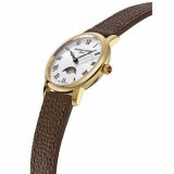 Frederique Constant FC-206RS1S5 Mens Watch Classic Slimline Ladies Moon 30mm 3ATM