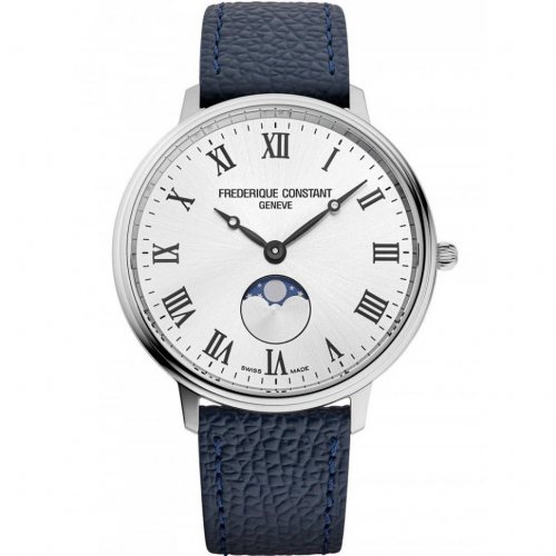 Frederique Constant FC-206RS3S6 Mens Watch Classic Moonphase 38mm 5ATM