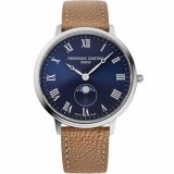 Frederique Constant FC-206RN3S6 Mens Watch Classic Moonphase 38mm 5ATM