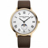 Frederique Constant FC-206RS3S5 Mens Watch Classic Moonphase 38mm 5ATM