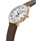 Frederique Constant FC-206RS3S5 Mens Watch Classic Moonphase 38mm 5ATM