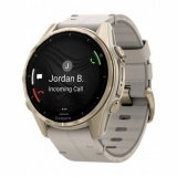 Garmin 010-02903-40 Mens Watch fenix 8 AMOLED Sapphire crystal silicone strap 43mm 10ATMSet 