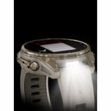 Garmin 010-02903-11 Mens Watch fenix 8 AMOLED Sapphire crystal silicone strap 43mm 10ATM