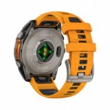 Garmin 010-02904-11 Mens Watch fenix 8 AMOLED Sapphire crystal silicone strap 47mm 10ATM
