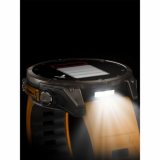 Garmin 010-02904-11 Mens Watch fenix 8 AMOLED Sapphire crystal silicone strap 47mm 10ATM