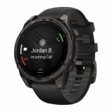 Garmin 010-02904-21 Mens Watch fenix 8 AMOLED Sapphire crystal silicone strap 47mm 10ATM