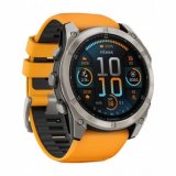 Garmin 010-02905-11 Mens Watch fenix 8 AMOLED Sapphire crystal silicone strap 51mm 10ATM