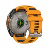 Garmin 010-02905-11 Mens Watch fenix 8 AMOLED Sapphire crystal silicone strap 51mm 10ATM