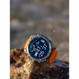 Garmin 010-02905-11 Mens Watch fenix 8 AMOLED Sapphire crystal silicone strap 51mm 10ATM