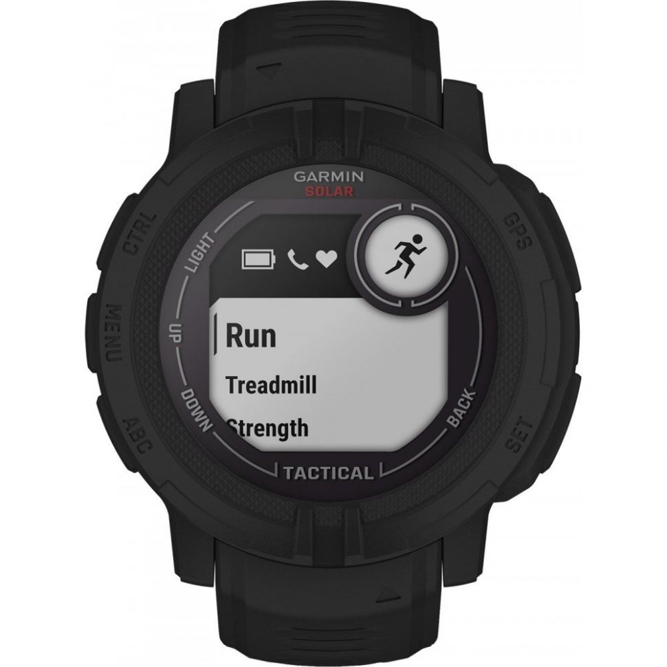 Garmin 010-02627-03 Mens Watch Instinct 2 Solar Tactical Edition 45mm 10ATM