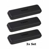 U-Boat 43594 schwarzes 3er Set Armbanduhren Reiseetui