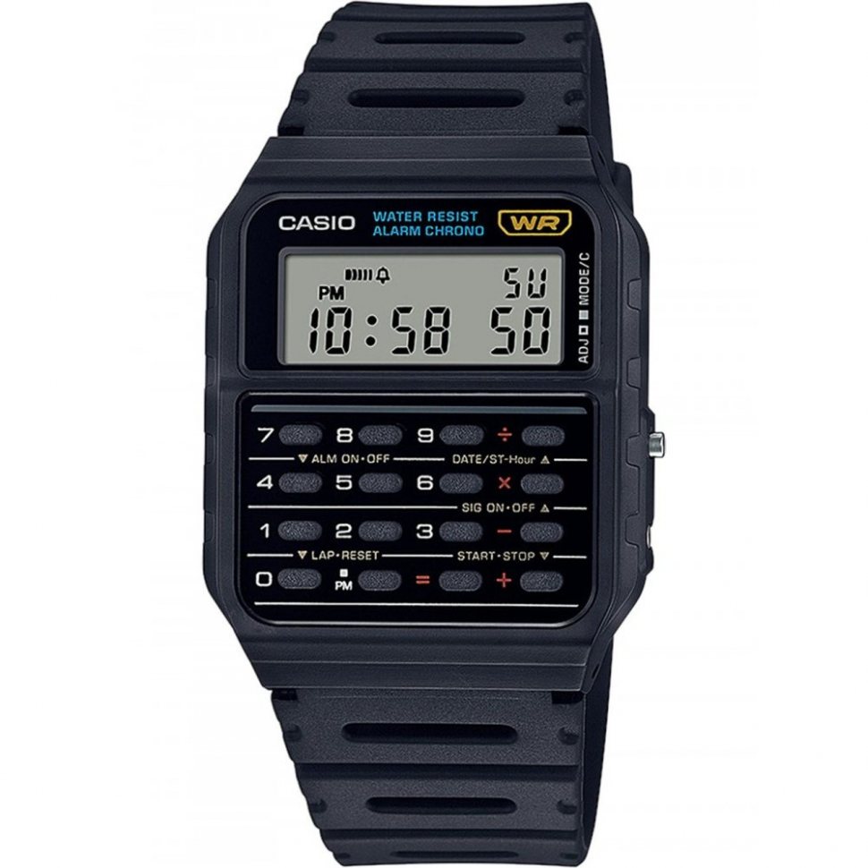Casio CA-53W-1BER Mens Watch Vintage Collection 34mm 1ATM 