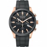 Claude Bernard 10222-37RNCA-NIR Mens Watch Aquarider Chronograph 44mm 20ATM 