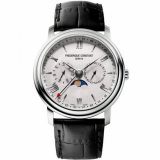Frederique Constant FC-270SW4P6 Mens Watch Classic Business Moon Phase 40mm 6ATM 