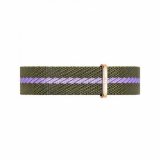 Daniel Wellington DW00100680 Iconic NATO Green/Purple 28mm 3ATM 